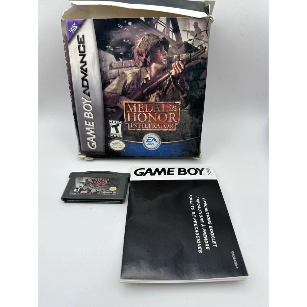 Medal of Honor Infiltrator Nintendo Game Boy Advance GBA Boxed No Manual
